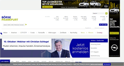 Desktop Screenshot of boerse-frankfurt.de